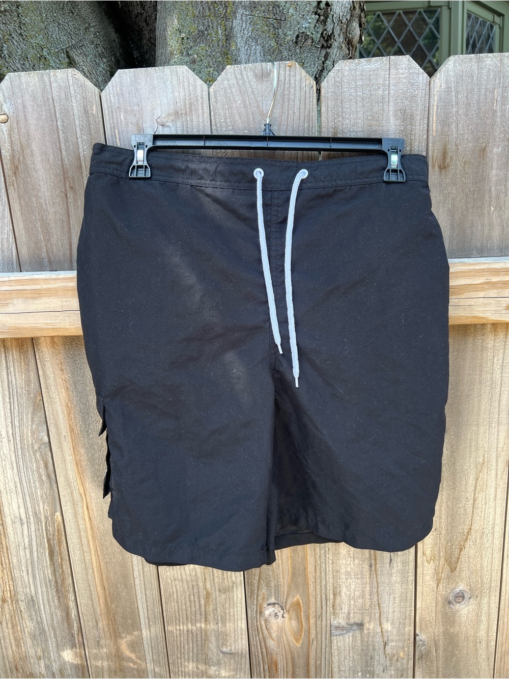 Disney Parks Authentic Original Men's Swim Trunks Black Mickey Mouse XXL